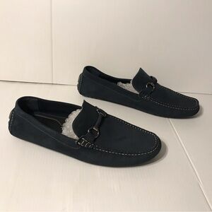 Nordstrom Rack navy slip on loafer shoes men’s size 13 M